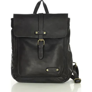 Sportovní batoh MARCO MAZZINI Černý vintage batoh (v135a) Velikost: ONE SIZE