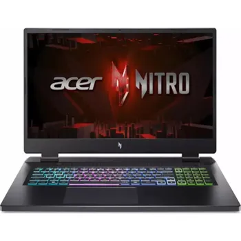 Notebook ACER NTB Nitro 17 (AN17-41-R0RK),R7-7840HS,17.3" 2560x1440,16GB,1024GB SSD,RTX 4070,Eshell Linux,Blackl