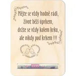 Dřevěný svět online KARTA018 svatební…