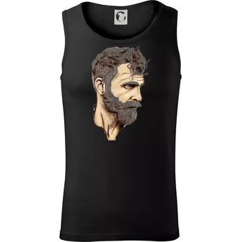 Pánské termoprádlo Mustache man - Tílko pánské Core - XL ( Černá )