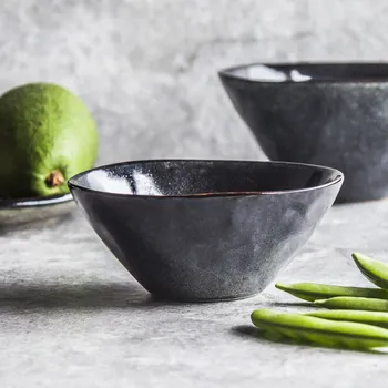 Kameninová mísa / salátová mísa ORGANIC HAND MADE tmavě zelená 11,5 cm