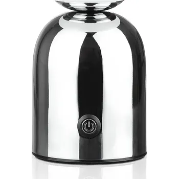 Stojací lampa Interlook Elegantní stolní lampa s nastavitelnou barvou a intenzitou světla | Dotyková noční lampa s vestavěnou baterií | YG-D031-SILVER