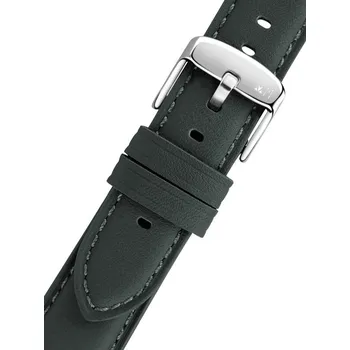 Řemínek na hodinky Kožený řemínek Morellato Morandi 5536D46.291 M, šedý