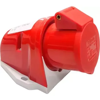 Elektrická zásuvka Zásuvka nástěnná 16A/4p 400V IP44 QUICK 11905