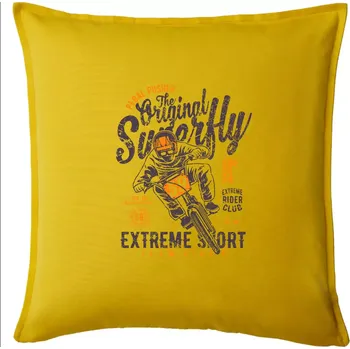 Polštář Pedal Pusher - Polštář 50x50 - 50x50 - Pouze potah ( Žlutá )