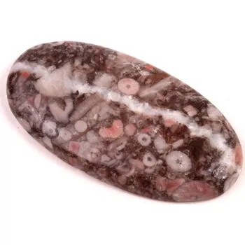 Přírodní kámen Kabošon Kammererite Fossil č.3455 (40x21x5mm)