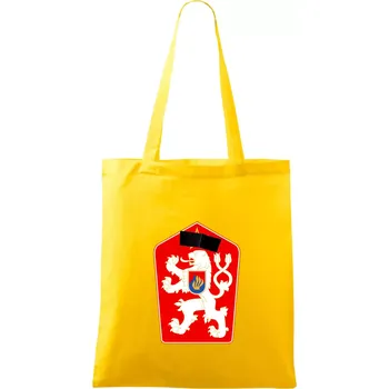 Nákupní taška Mistrovství světa v ledním hokeji 1969 znak samostatný bez čísla - Taška bavlněná - 42 x 38 cm ( Žlutá )