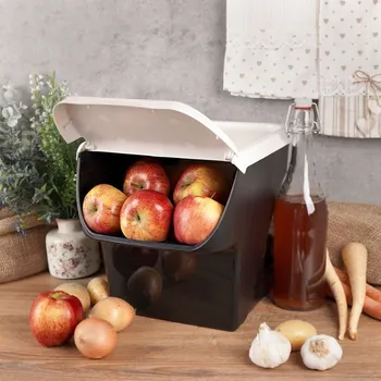 Dóza na potraviny Plastový kontejner na brambory nebo cibuli 13 l