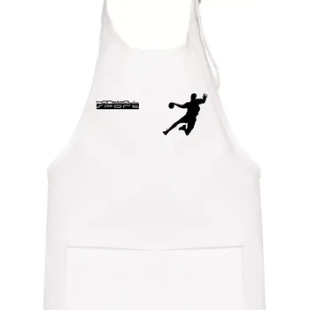 Kuchyňská zástěra Handball sport - Dětská zástěra na vaření - Univerzální velikost ( Bílá )