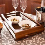 ARTELEGNO VASD 49 x 27 cm - podnos na podávání z ořechového dřeva