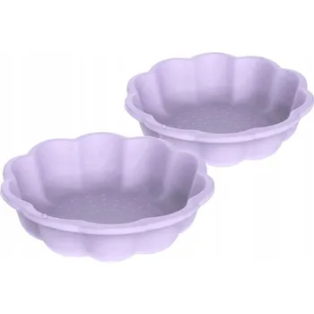 Pískoviště Plastové pískoviště Květ 2 76 cm - lila