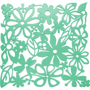 Obklad KOZIOL Alice zelená 4 ks. - dekorativní plastové stěnové panely