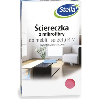 Utěrka Utěrka z mikrovlákna STELLA na nábytek a elektroniku