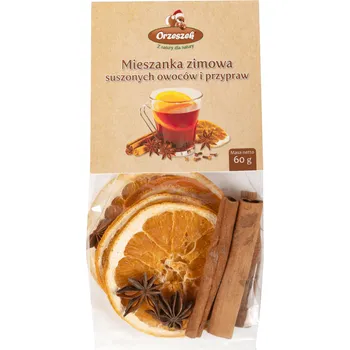 Koření Zimní čajová směs ze sušeného ovoce a koření GINGER 60 g