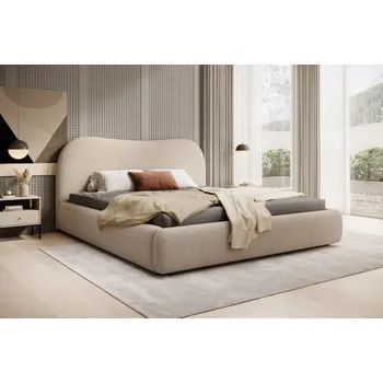 Postel MD STYLE Čalouněná postel Rose 140x200 Zvolte látku: kronos 31