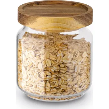 Dóza na potraviny Skleněná nádoba / dóza na sypké potraviny s víkem TADAR 0,35 l