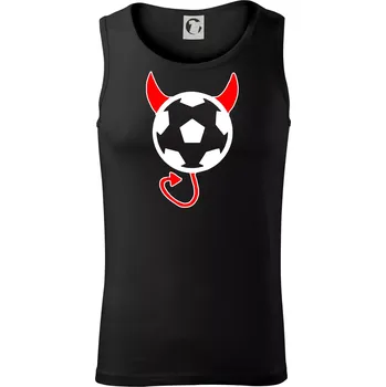 Pánské termoprádlo Fotbal devil - Tílko pánské Core - 2XL ( Černá )