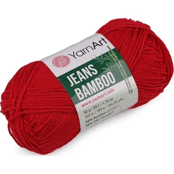 Příze Pletací příze Jeans Bamboo 50 g