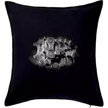 Polštář Cyklo kazeta - Polštář 50x50 - 50x50 - Pouze potah ( Černá )