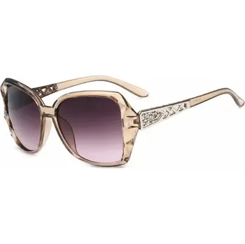 Sluneční brýle Sluneční brýle s kovovým zdobením - šampaňské