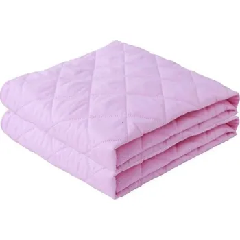 Přebalovací podložka Nepromokavá dětská přebalovací podložka 50x70 cm Močová ochranná vložka Chránič matrace Bavlněná a PU omyvatelná podložka pro kojence růžová