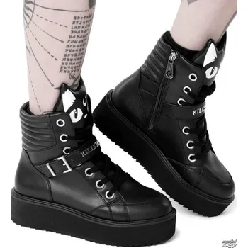 Dámské lodičky boty s klínem dámské - KEIKO KITTY - KILLSTAR - KSRA000003 - 36