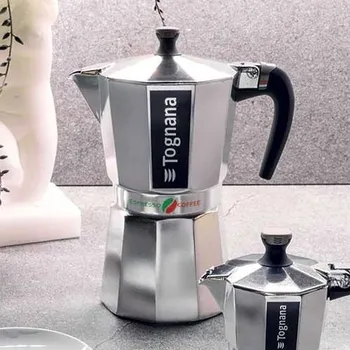 Moka konvice TOGNANA Italika Premium pro 9 šálků espresso (9 tz) - hliníkový tlakový kávovar