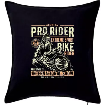 Polštář Pro Rider - Polštář 50x50 - 50x50 - Pouze potah ( Černá )