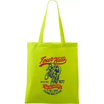Tour De Hills - Taška bavlněná - 42 x 38 cm ( Limetková )