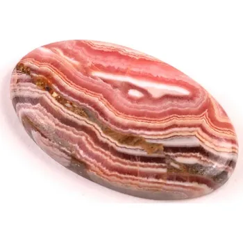 Korálek Kabošon Rhodochrosite č.393 (38x22x7mm)
