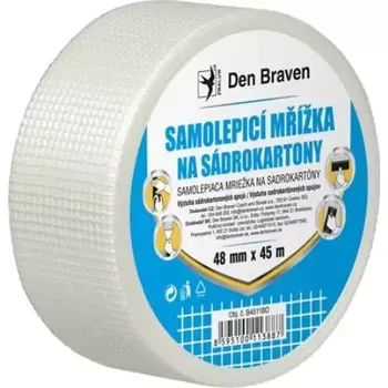 Tmel DENB samolep.mřížka na sádrokart. 48mm x 45m