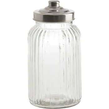 LA PORCELLANA BIANCA Tuscania 1,3 l - dekorativní sklenice s víkem