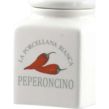 Cukřenka LA PORCELLANA BIANCA Conserva 175 ml - porcelánová nádoba na koření
