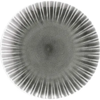 Stolování LADELLE Mia 21,5 cm šedý - kameninový dezertní talíř