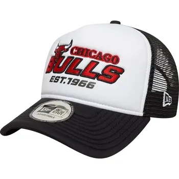 Kšiltovka kšiltovka New Era 9FO AF Graphic Trucker NBA Chicago Bulls - Black/Graphite one size