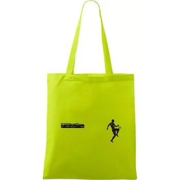 Football sport - Taška bavlněná - 42 x 38 cm ( Limetková )