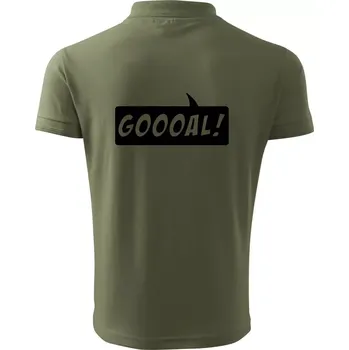 Pánská košile Goooal - Polokošile pánská Pique Polo 203 - 5XL ( Khaki )
