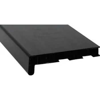 Parapet Parapet na míru PVC vnitřní s nosem Earl Platin 1293001 17/40x600 mm, délka na přání 500-5000 mm