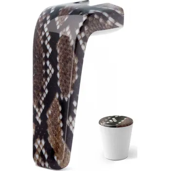 Příprava kávy GIANNINI Tua Python pro 1/3 šálku espressa vícebarevný - plastová rukojeť kávovaru a držadlo