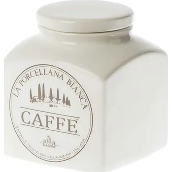 Dóza na potraviny LA PORCELLANA BIANCA Conserva 0,5 l - porcelánová nádoba na kávu