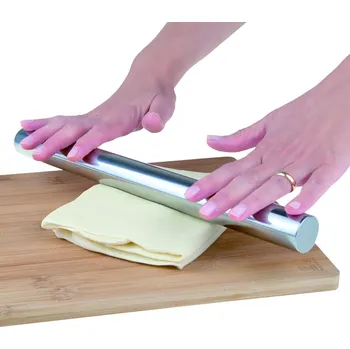 Váleček na těsto Nerezový váleček na těsto I GENIETTI CAKE 29 cm