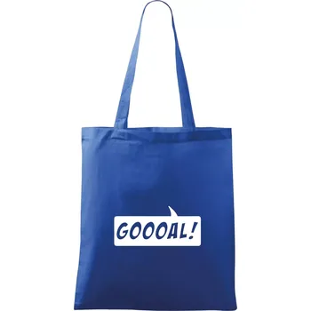 Nákupní taška Goooal - Taška bavlněná - 42 x 38 cm ( Královská modrá )