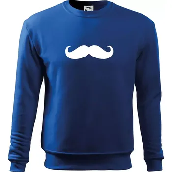 Chlapecké tričko Mustache - knírek - Mikina Essential dětská - 146 cm/10 let ( Královská modrá )