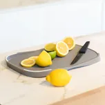 VIALLI DESIGN Livio 36,5 x 24,5 cm šedá - plastové krájecí prkénko