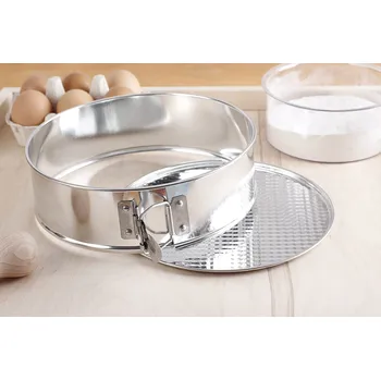 Nádoba na pečení Forma na dort s&nbsp;odnímatelným dnem INMET S PLOCHÝM DNEM 22&nbsp;cm