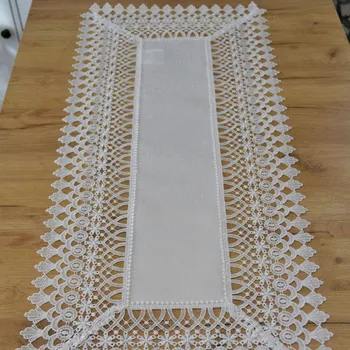 ubrus Vánoční ubrus na stůl JEDEKA GIPIURA 2017 40 x 90 cm