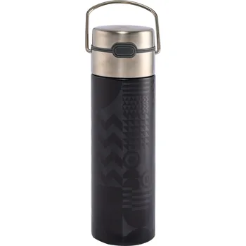 Láhev EIGENART Leeza Geo Black 0,5 l černá - nerezová vakuová termoska na čaj a kávu