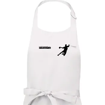 Kuchyňská zástěra Handball sport - Dámská zástěra na vaření - Univerzální velikost ( Bílá )