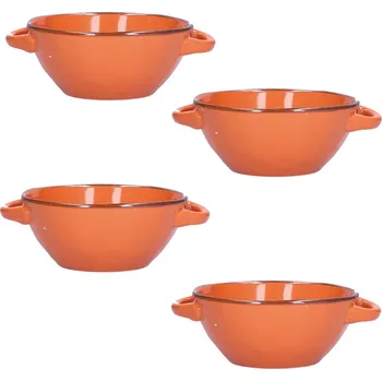 Keramické vývarové misky ROSE TULIPANI CONCERTO ARANCIONE 600 ml 4 ks.