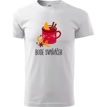 Bude svařáček - plecháček - Triko extra velké (5-8XL) - 7XL ( Bílá )